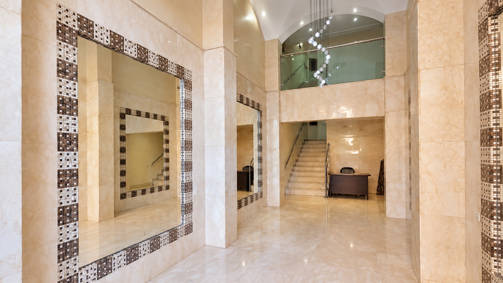 Hall d’entrée de l’immeuble